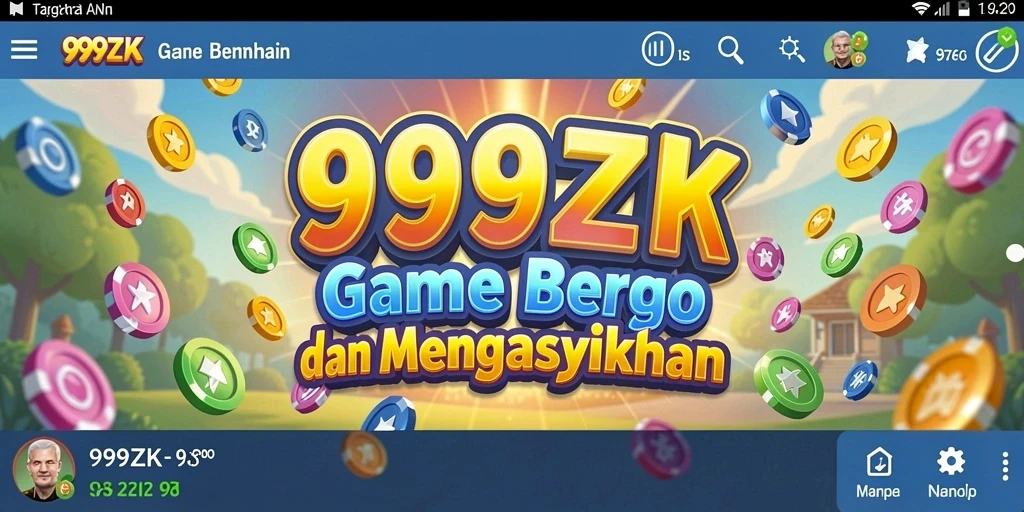Tampilan gameplay bingo yang seru dan interaktif di 999ZK.