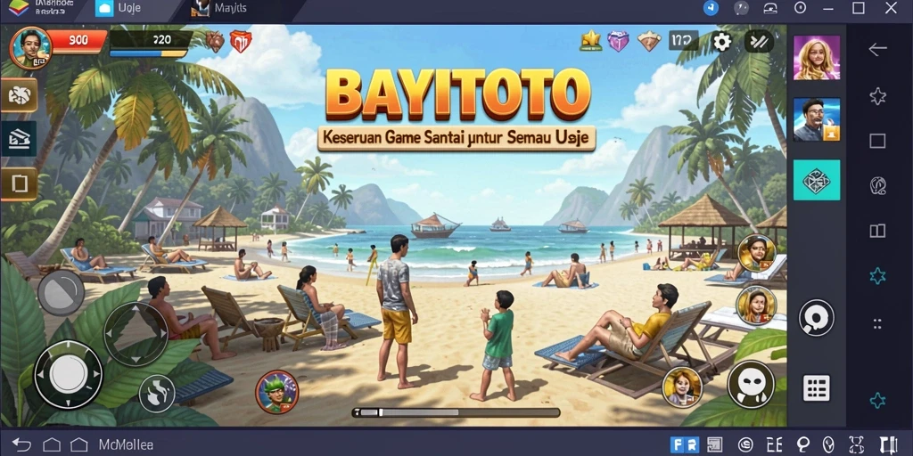 Tampilan gameplay BAYITOTO yang seru dan menarik.