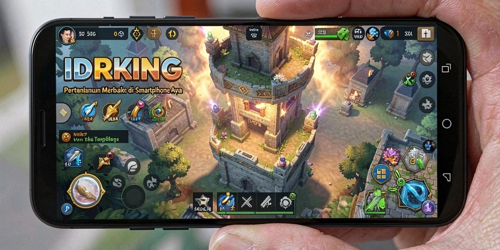 Gameplay seru dengan strategi menara di IDRKING.