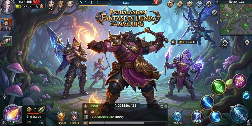 Gameplay seru di dunia fantasi <strong>INDOBIT88</strong> yang penuh dengan petualangan.