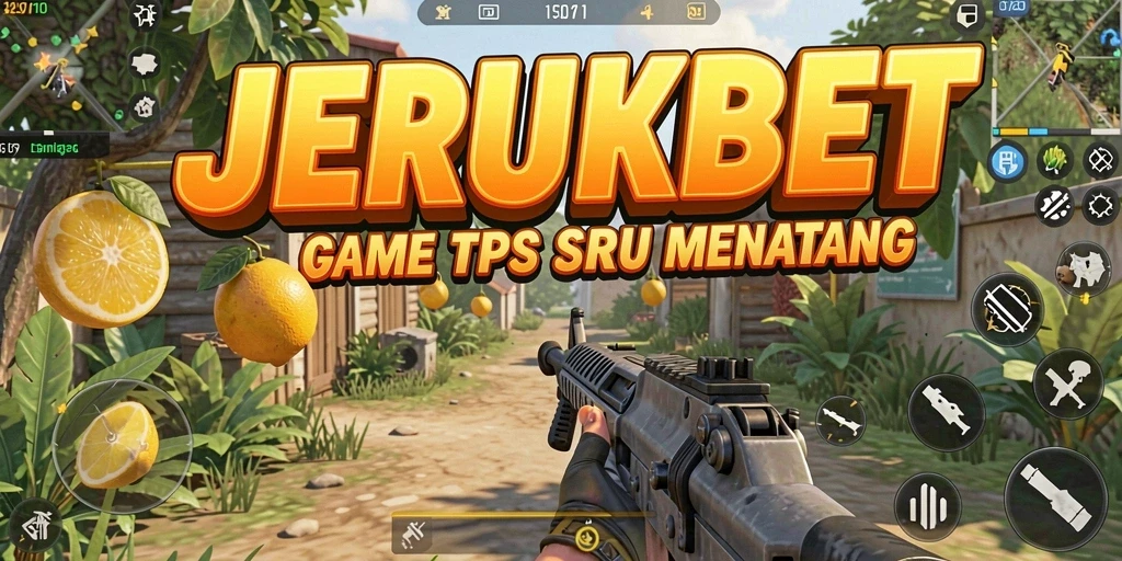 Gambaran aksi menegangkan dalam gameplay JERUKBET.