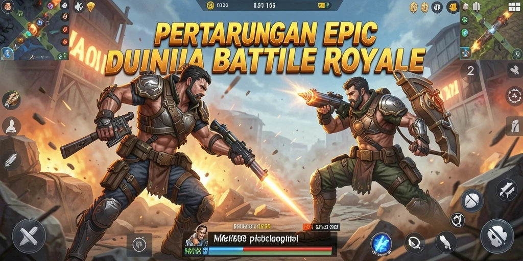 Tampilan gameplay KAOL68 yang intens dan penuh aksi.