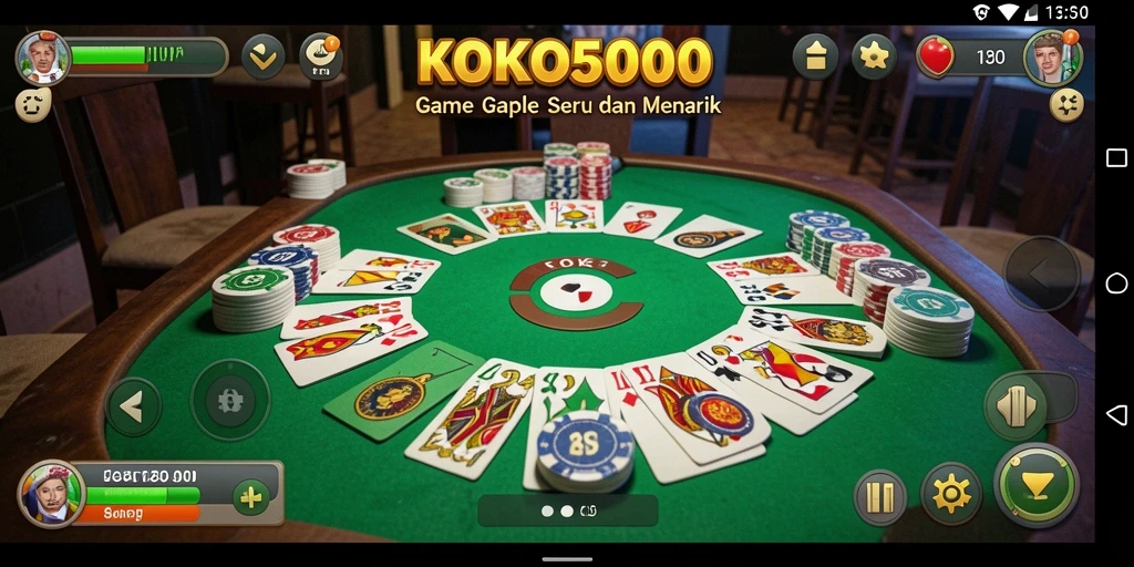 Tampilan gameplay KOKO5000 yang seru dan menantang.