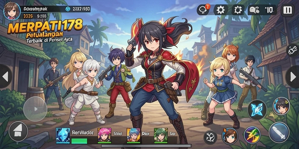 Tangkapan layar gameplay <strong>MERPATI178</strong> menunjukkan aksi seru di dunia Anime.