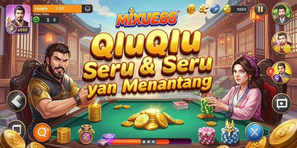 Screenshot gameplay QiuQiu yang seru dan mengasyikkan.
