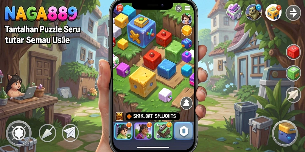 Tampilan gameplay NAGA889 yang menarik dan penuh tantangan.