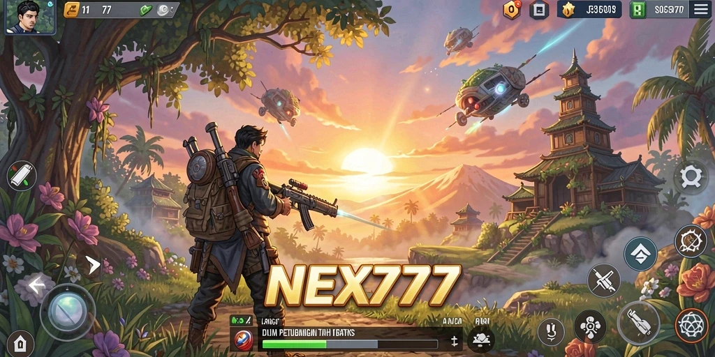 Tampilan mumpuni dunia terbuka dalam NEX777.