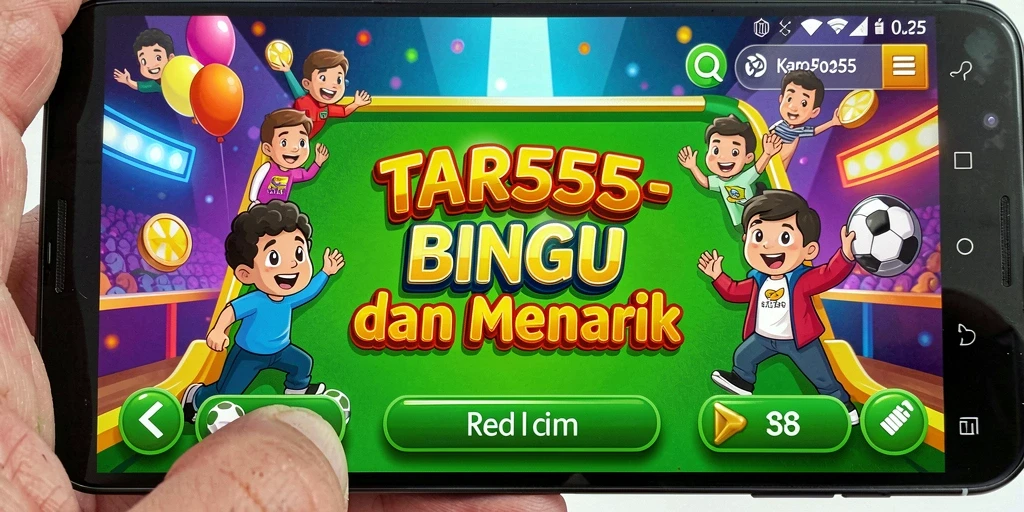 Tampilan gameplay Bingo yang seru dan interaktif.